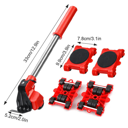 Furniture Moving Transport Roller Set (5 Pieces)