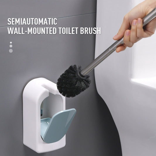 Solid Wood Phnom Penh Toilet Brush Can Be Wall-mounted
